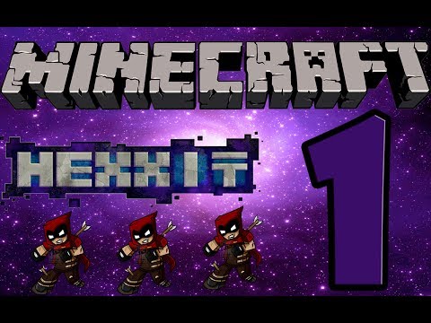 Minecraft Hexxit SMP #1 -The Gravel Trap