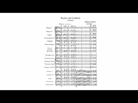 Glinka: "Ruslan and Lyudmila" Overture (with Score)