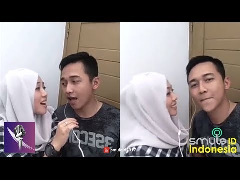 Kemesraan pasangan suami istri duet smule bikin iri penonton