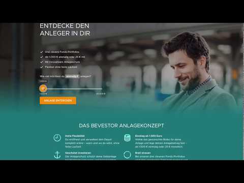 bevestor – Robo-Advisor der DekaBank (Webdemo)