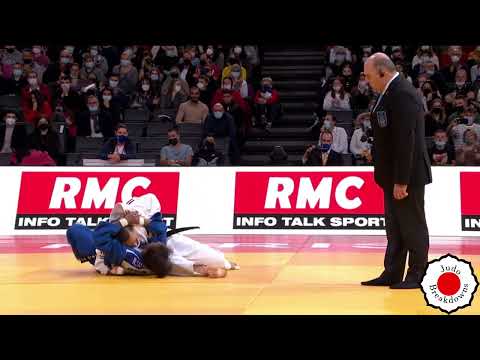 Faiza Mokdar vs. Rafaela Silva - U57 Womens Judo Grand Slam Paris 2022