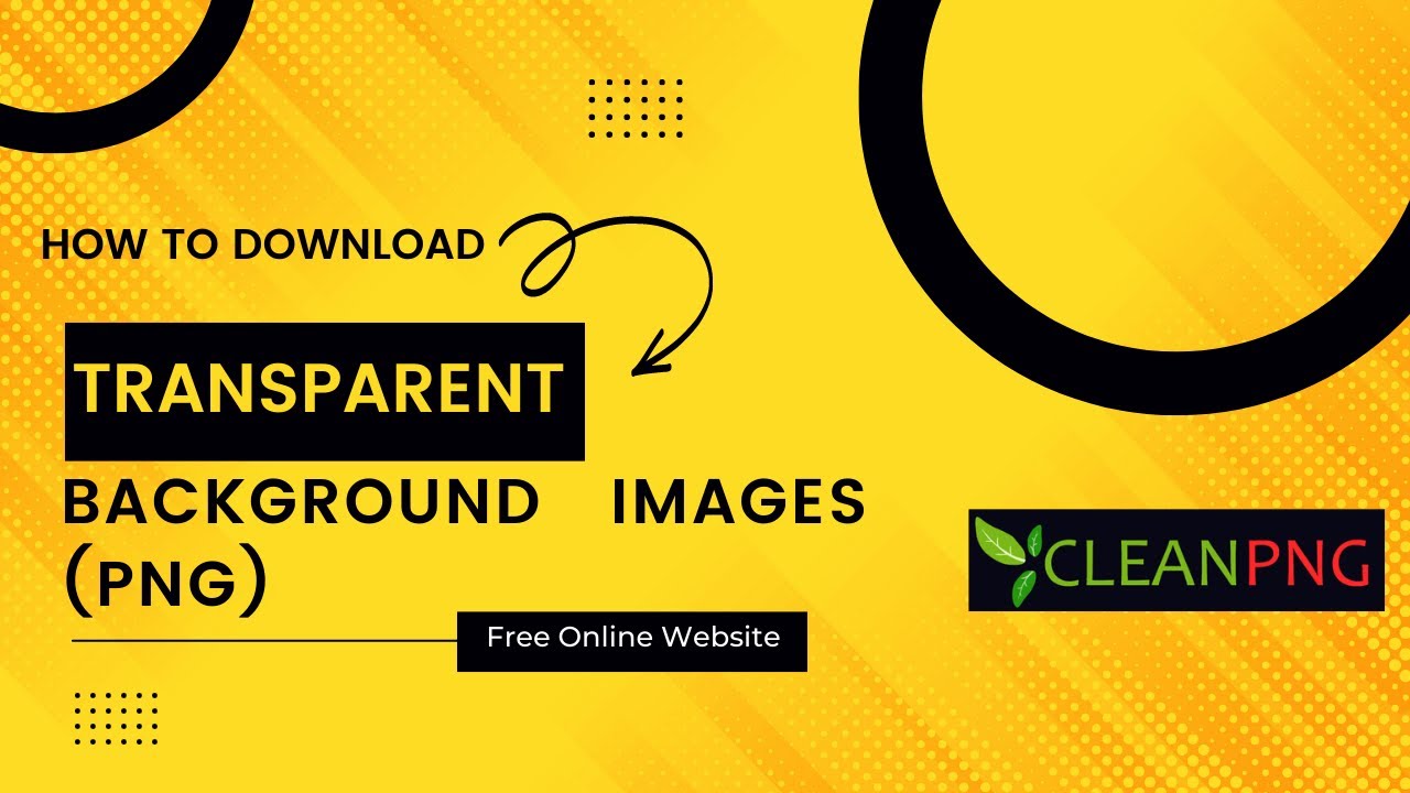 How To Download Free Transparent Background Images (PNG) Free Online Website | Cleanpng