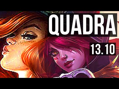 MF & Rakan vs XAYAH & Heimer (ADC) | 4.2M mastery, Quadra, 2500+ games, 16/4/6 | KR Master | 13.10