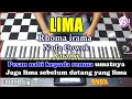 LIMA Karaoke Rhoma Irama Korg Pa3x Chord Lirik
