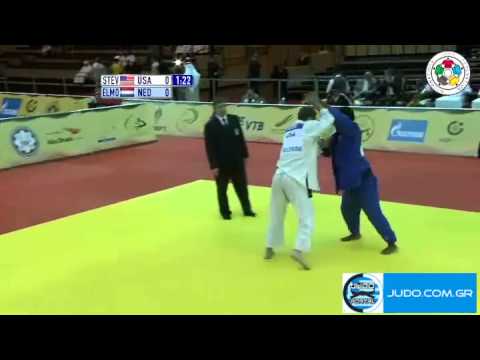 Judo Grand Prix Abu Dhabi 2011 1/2 Final -81kg STEVENS (USA)-ELMONT G. (NED)