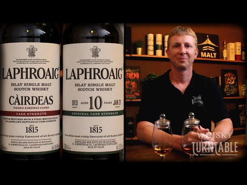 Laphroaig - Càirdeas 2021 PX Casks vs. 10 Jahre Cask Strength Batch 013 Januar 2021