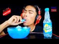ASMR Drinking Blue Mirinda Mix It Ice Cereals Extreme Crunchy EP 273 I BoonTube