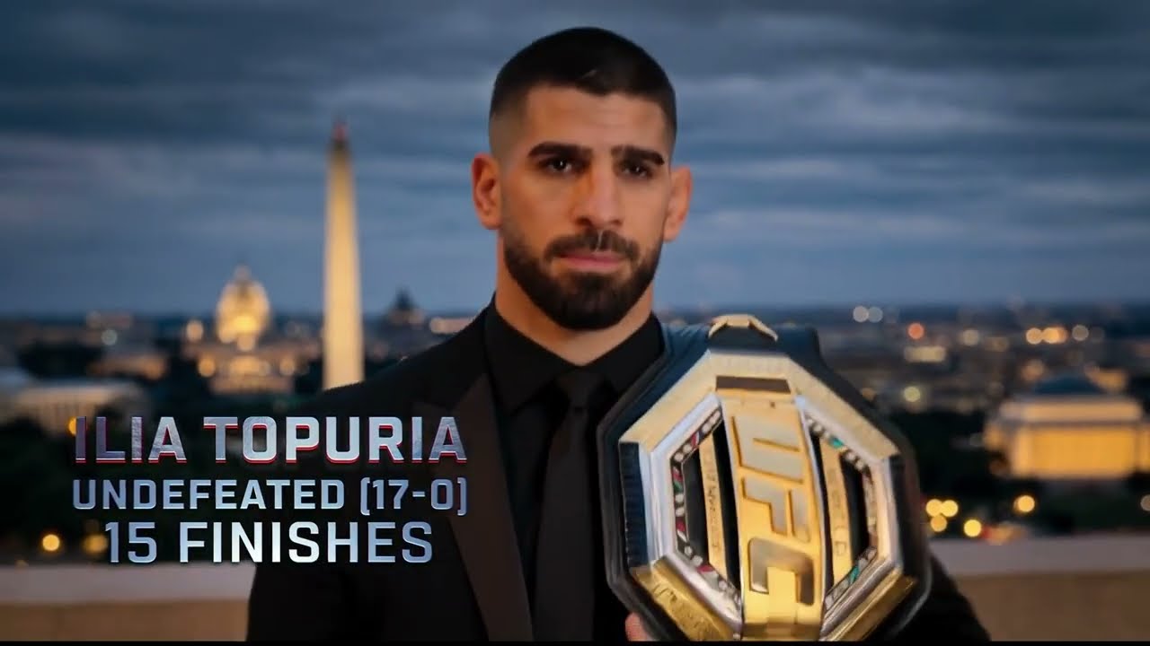 #UFCWhiteHouse Dos Cinturones