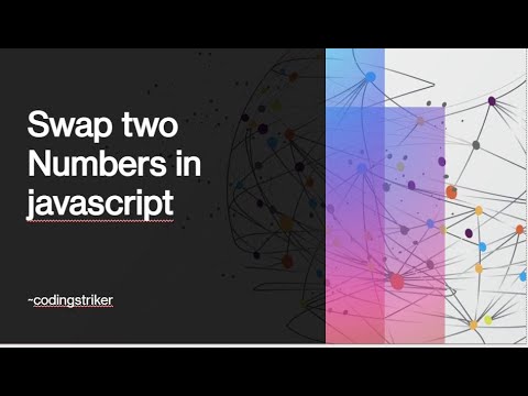 Swap Two Numbers In Javascript Randomproblemsjavascriptyoutube