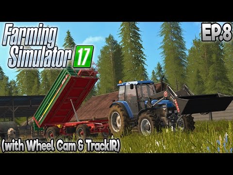 Farming Simulator 17 - Goldcrest Valley - Ep.8 (with Wheel Cam)