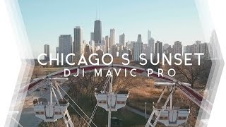 CHICAGO  |  Aerial Sunset (DJI Mavic Pro)