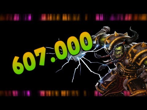 World Of Warcraft Shaman Hits 607k Crit !