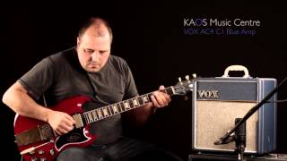 Video thumbnail for KAOS Gear Demo - Vox AC4C1-BL Amplifier by KAOS MUSIC CENTRE