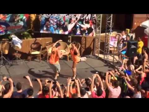 Rosalía GT y Pedro Gea taller de salsa en Cubanéame