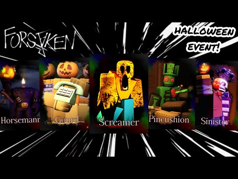 WINNING WITH EVERY 'HALLOWEEN EVENT' KILLER SKIN! | Roblox Forsaken
