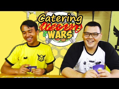 Tutorial Dan Playthrough : Catering Wars. Boardgame Waroong Wars 2 pemain | Arcanum PlayUnplugged