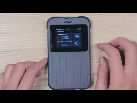 Acer Connect Enduro M3 5G Mobile Wi-Fi unboxing and quick setup