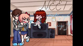 Cover art for NEET-Fnf Doki Doki Takeover! (Feat.Sayori)