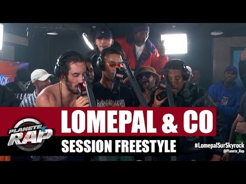 Lomepal session freestyle Di Meh & Slimka, Prince Waly, Laylow, Fixpen Sill, Youri, Yassine Stein