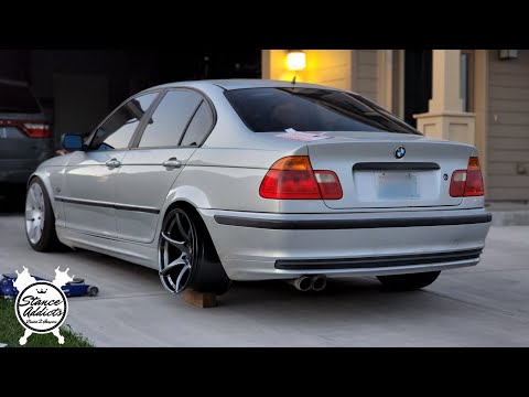 kansei K11G wheel fitment max low on bmw e46