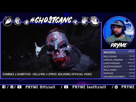 ZOMBIEZ x GHØSTKID - HELLFIRE // (PROD. BOLVERK) / REACTION 👻PRYME REAGIERT AUF...👻
