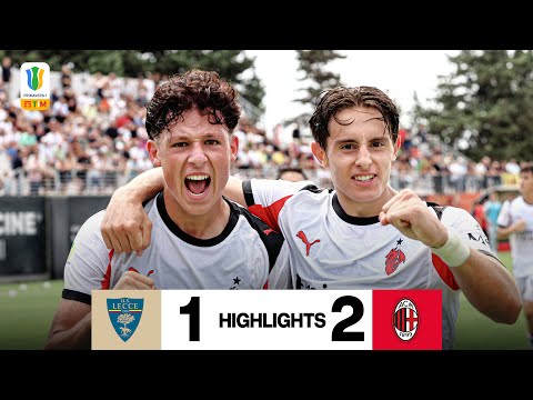 A Lontani brace seals opening day win | Lecce 1-2 AC Milan | Primavera 1 2025/26