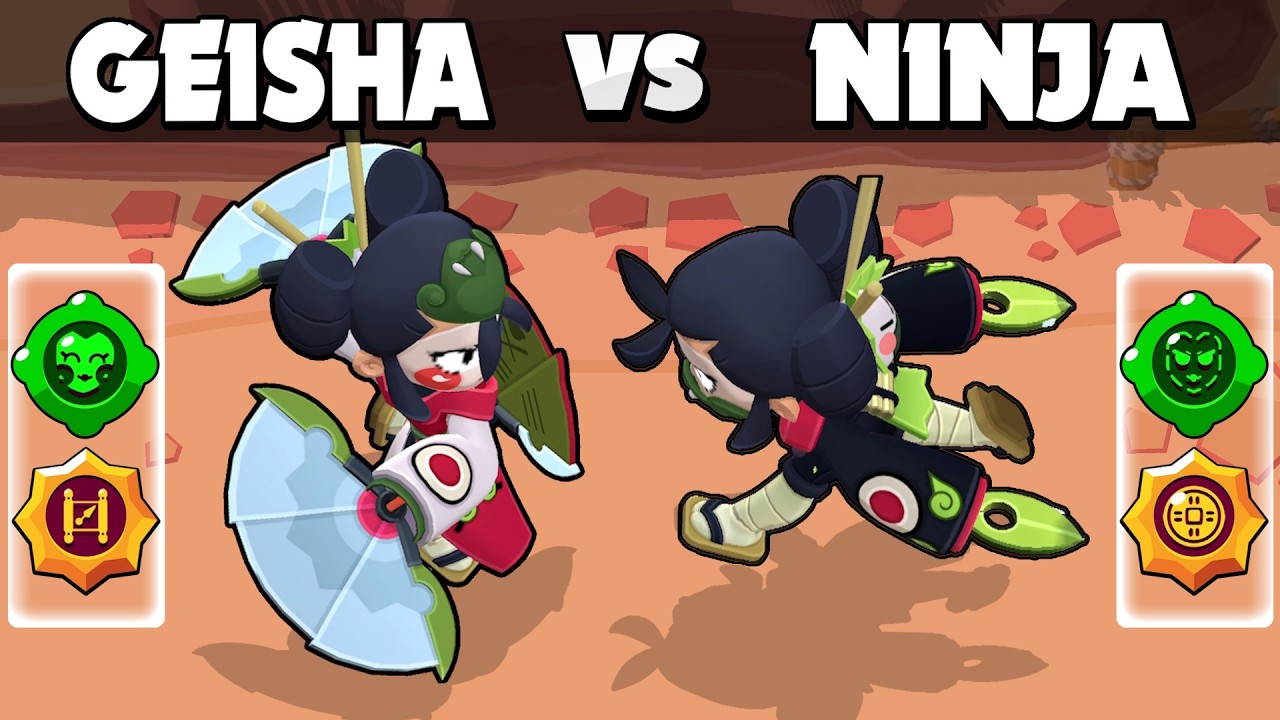 KAZE vs KAZE ⭐ Ninja vs Geisha