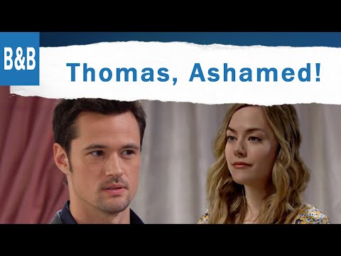 Bold and the Beautiful Spoilers: Thomas Emotional & Disturbing Flashback With Hope