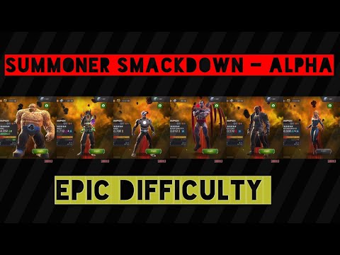 Summoner Smackdown - Alpha / Boss Rush / Epic Difficulty