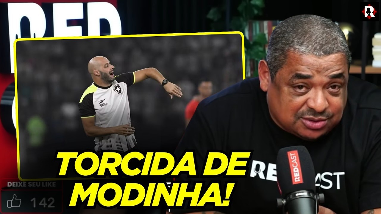 VAMPETA HUMILHA TORCIDA DO BOTAFOGO: "NÃO SÃO APAIXONADOS"