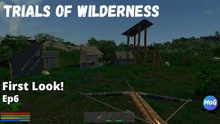 Trials of Wilderness Gameplay First Look 2020! Our First Savage Base Raid, And Tamed Wolf Attacks!