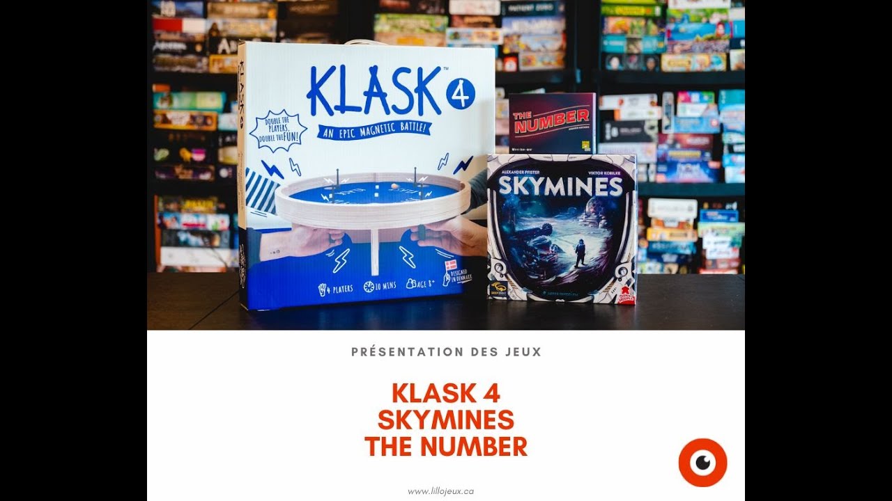 Présentation de Klask 4, Skymines et The Number