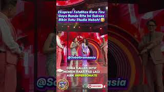 Download lagu Ekspresi Totalitas Rara Tiru Gaya Bunda Rita Ini Sukses Bikin Satu Studio Heboh! 🤣 mp3
