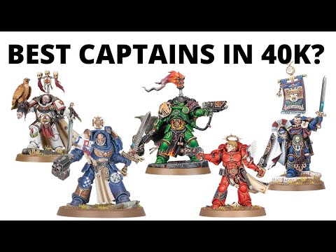 Ranking EVERY Space Marine Captain in Warhammer 40K