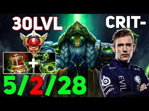 Earth Spirit Grandmaster 🔥 EG.Crit Roaming gameplay with 28 assists - Evil Geniuses