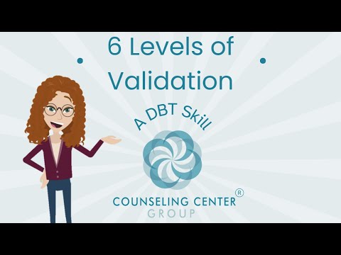 6 Levels of validation | Counseling Center Group
