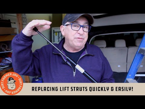 Replacing Lift Struts Quickly & Easily!