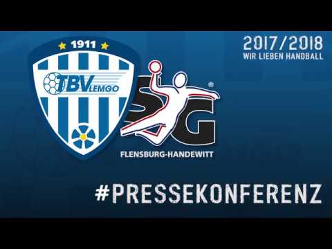 12.04.18 - TBV Lemgo gg. SG Flensburg-Handewitt - Pressekonferenz