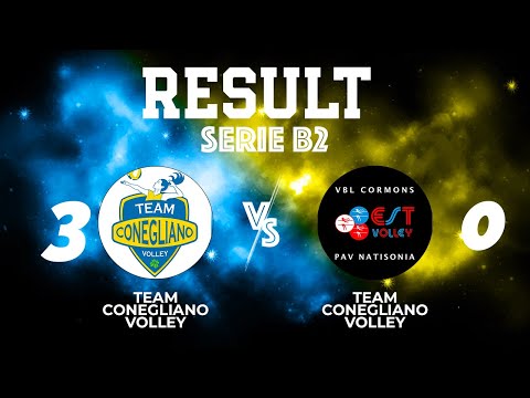 SERIE B2 TEAM CONEGLIANO VOLLEY vs ESTVOLLEY NATISONIA
