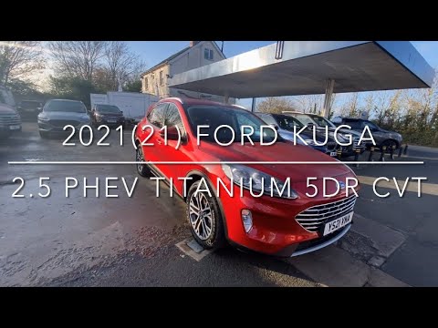 2021(21) FORD KUGA 2.5 PHEV TITANIUM 5DR CVT