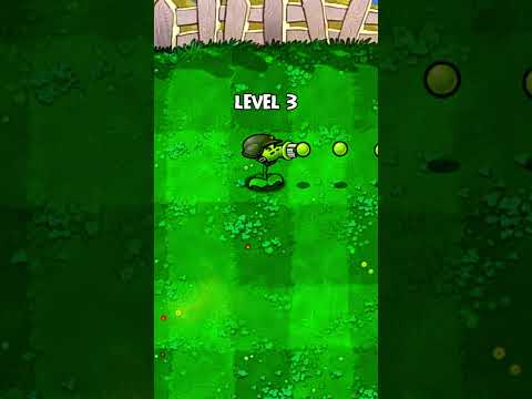 Gatling Pea Evolution (PVZ) #pvz