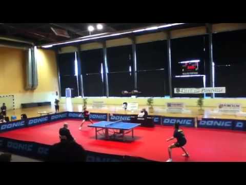 Adrien Mattenet attaque balle haute