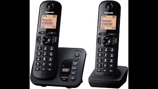 Panasonic KX-TGC222EB DECT Cordless Phone with Answering Machine for Home - Review