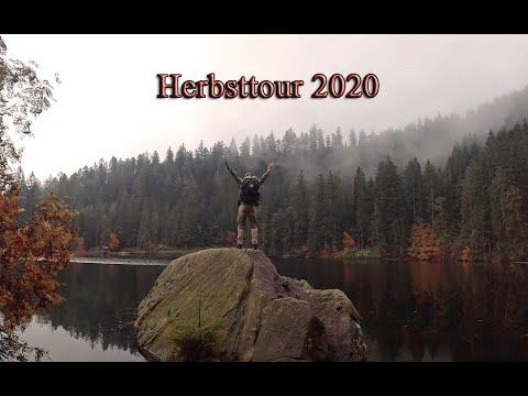 Herbsttour 2020 mit dem Bush Glamper am Mummelsee im Schwarzwald.