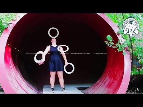 IJA Tricks of the Month by Kathrin Wagner of Germany | Ring Juggling