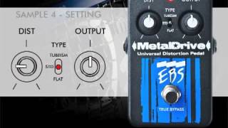 Video thumbnail for EBS MetalDrive Pedal by Gear4music Guitars