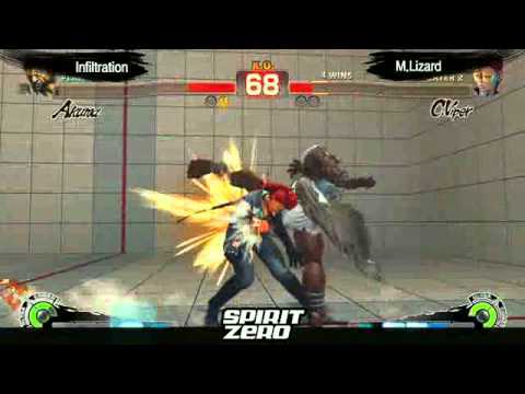 SSF4 AE: Infiltration (Akuma) vs M.Lizard (Viper) - Korea Cup Finals