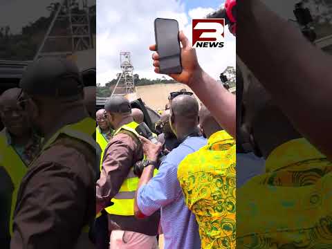 Asantehene Visits AngloGold Ashanti’s Reclamation Project