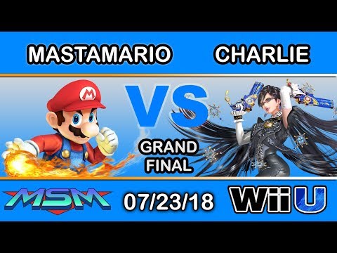 MSM 156 - Mastamario (Mario) vs Charlie (Bayonetta) Grand Finals - Smash 4