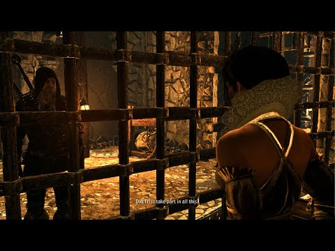 The Witcher 2: Geralt sneaks in Loc Muinne dungeon